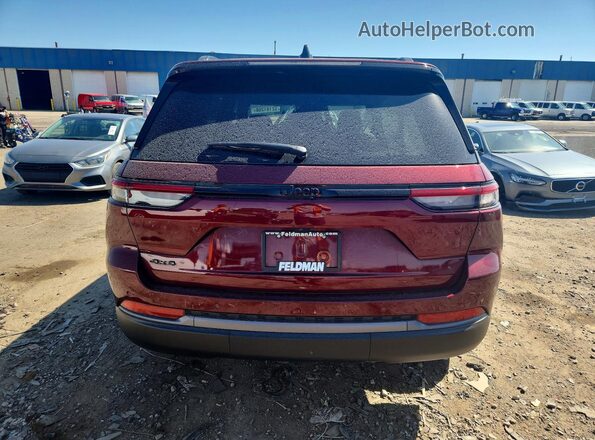 1C4RJHBR2TC200539 2026 JEEP GRAND Maroon Widok z tyłu