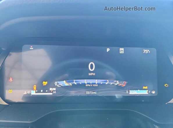 1C4RJHBR2TC239597 2026 JEEP GRAND Белый Вид щитка приборов