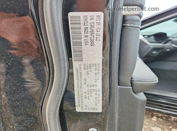 1C4RJHBR4TC249404 2026 JEEP GRAND Black VIN კოდის სტიკერის ხედი