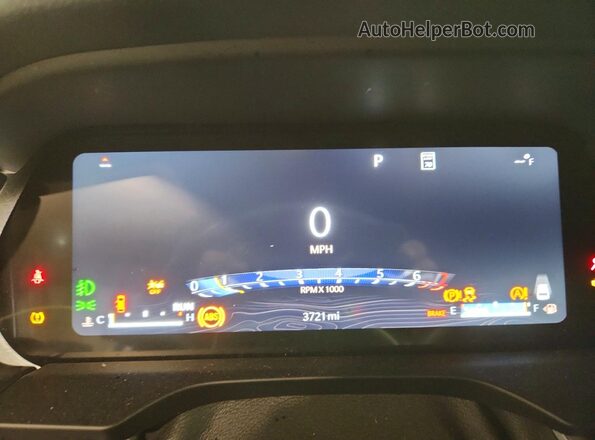 1C4RJHBR9TC261094 2026 JEEP GRAND White Instrument cluster view