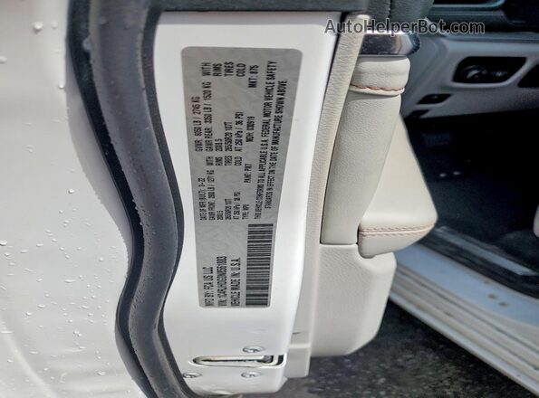 1C4RJHDG0N8561883 2022 JEEP GRAND White VIN կոդի պիտակի տեսք