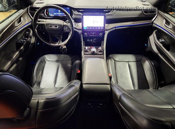 1C4RJHDG0N8587917 2022 JEEP GRAND Gray Widok deski rozdzielczej