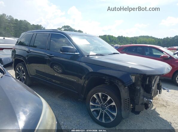 1C4RJHDG3P8737229 2023 JEEP GRAND CHEROKEE Black Widok wnętrza z tyłu
