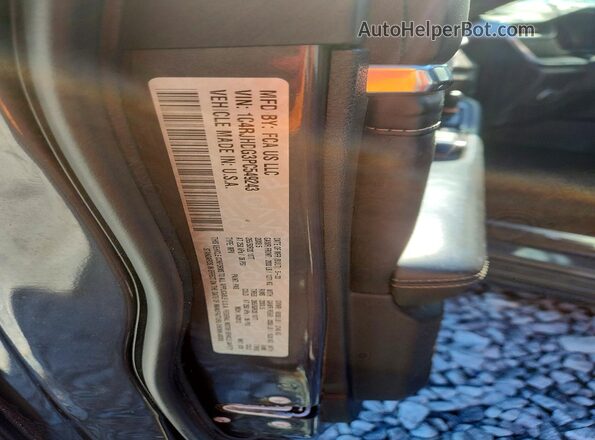1C4RJHDG3PC549243 2023 JEEP GRAND Gray Vista de la etiqueta del VIN