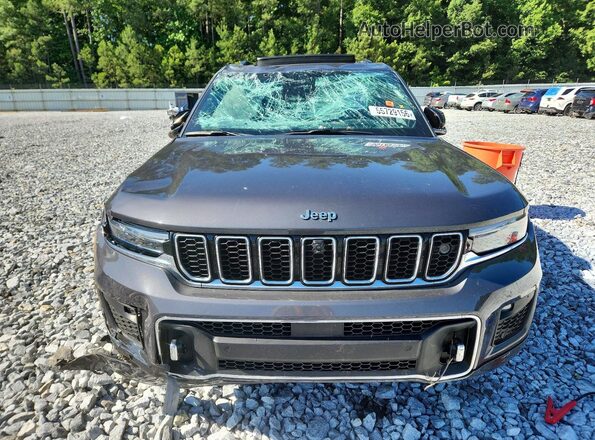 1C4RJHDG3PC549243 2023 JEEP GRAND Gray Vista frontal