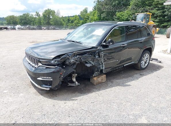 1C4RJHEG1P8810550 2023 JEEP GRAND CHEROKEE Gray Առջևի ձախ երեք քառորդ տեսարան
