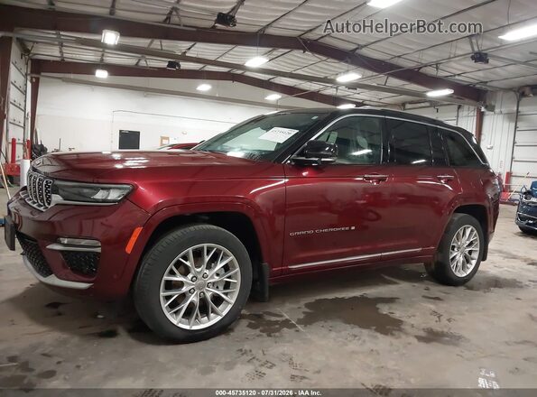 1C4RJHEG2N8615828 2022 JEEP GRAND CHEROKEE Красный 