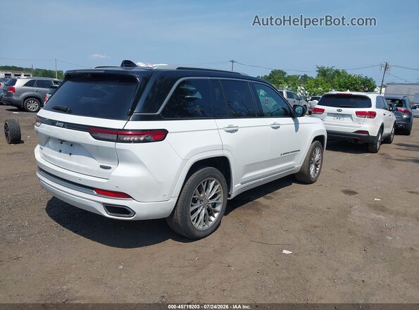 1C4RJHEG3N8634954 2022 JEEP GRAND CHEROKEE Белый Задняя правая четверть