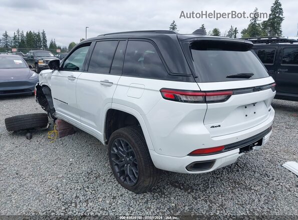 1C4RJHEG3S8689724 2025 JEEP GRAND CHEROKEE White Trasero izquierdo