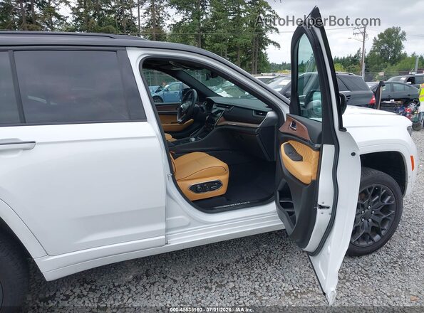 1C4RJHEG3S8689724 2025 JEEP GRAND CHEROKEE White Vista interior delantera
