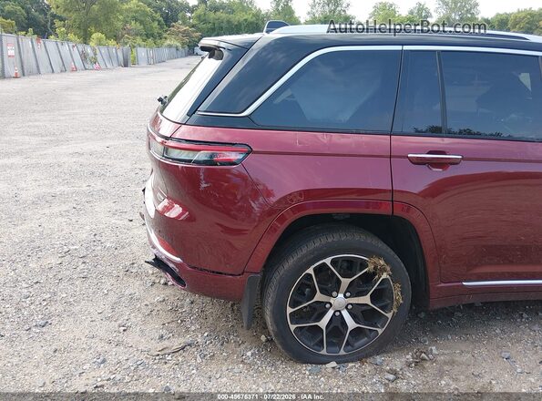 1C4RJHEG6P8779800 2023 JEEP GRAND CHEROKEE Бордовый 