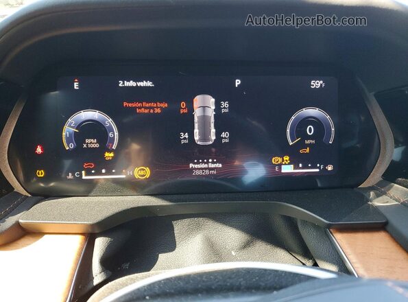 1C4RJHEG7PC516535 2023 JEEP GRAND Black Vista del cuadro de instrumentos