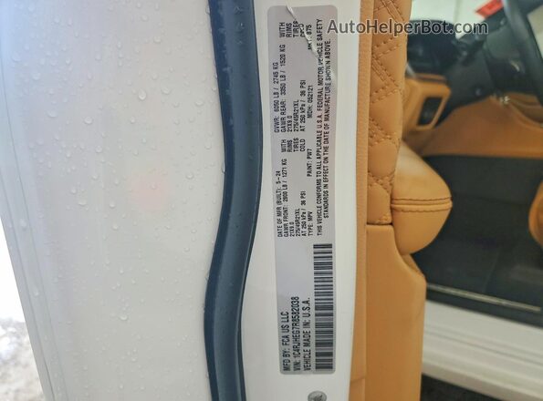 1C4RJHEG7R8582038 2024 JEEP GRAND White Սալոնի 360 աստիճան տեսք