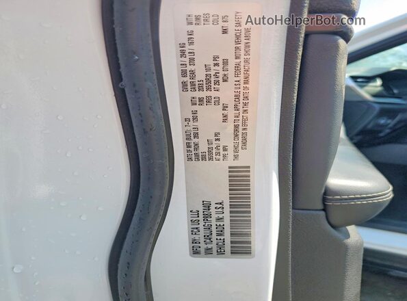 1C4RJJAG1P8874407 2023 JEEP GRAND White Вид наклейки з VIN-кодом