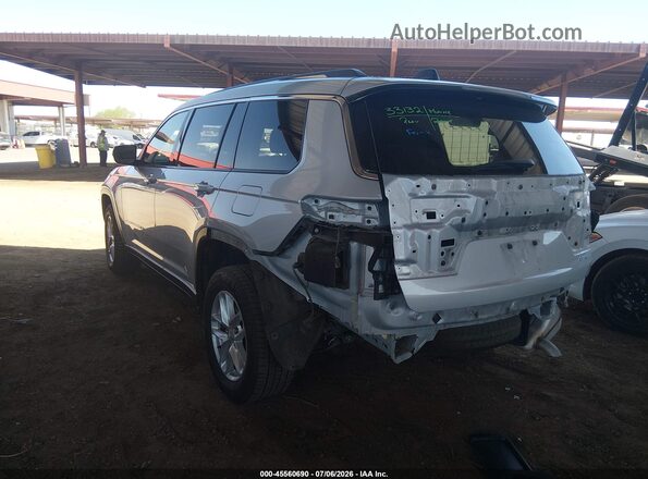 1C4RJJAG1P8901895 2023 JEEP GRAND CHEROKEE L Серебряный Задняя левая четверть