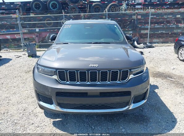 1C4RJJAG9S8714848 2025 JEEP GRAND CHEROKEE L Gray Вид щитка приладів