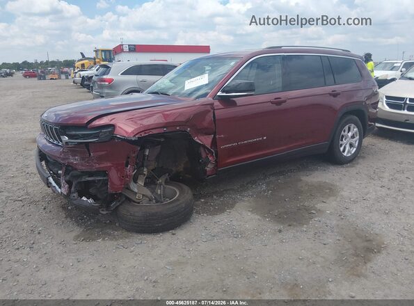 1C4RJJBG4P8890275 2023 JEEP GRAND CHEROKEE L Red Przód lewy