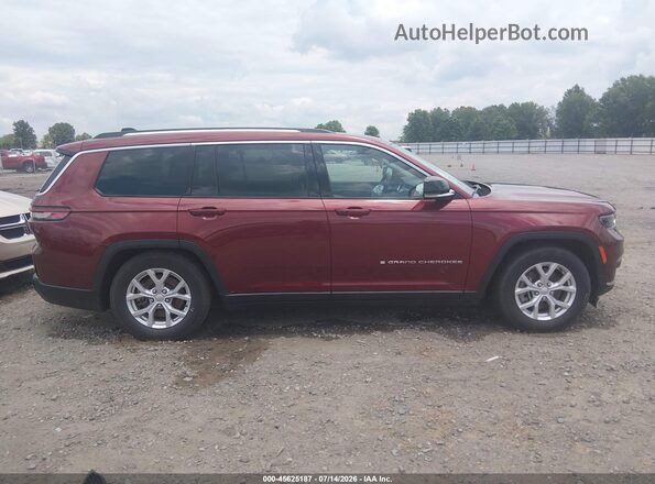 1C4RJJBG4P8890275 2023 JEEP GRAND CHEROKEE L Red Widok wnętrza 360 stopni