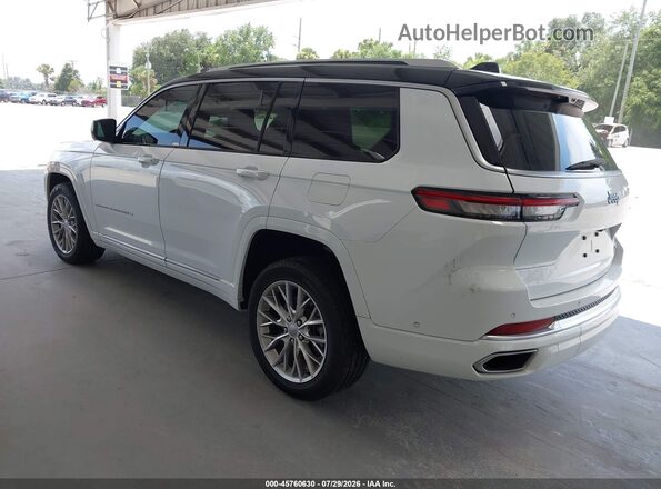 1C4RJJEG5P8776863 2023 JEEP GRAND CHEROKEE L White Задня ліва чверть
