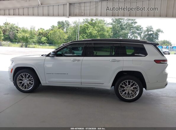 1C4RJJEG5P8776863 2023 JEEP GRAND CHEROKEE L White Панорамний вид салону 360°