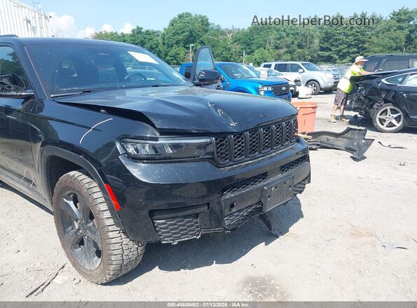 1C4RJKAG2P8728412 2023 JEEP GRAND CHEROKEE L Black Դիմացի տեսք