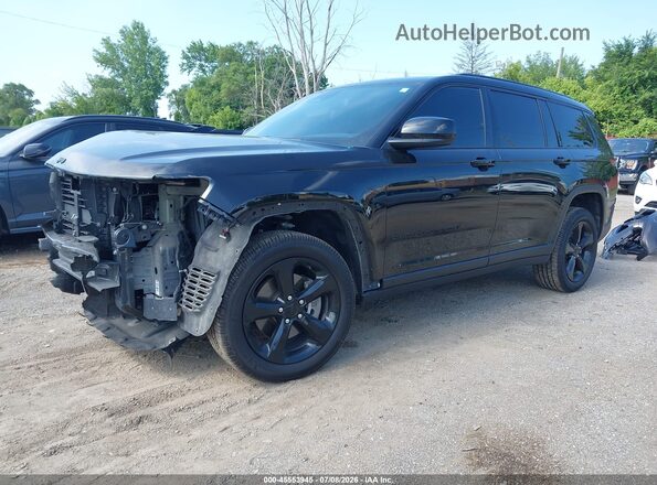 1C4RJKAG2P8809071 2023 JEEP GRAND CHEROKEE L Черный Передняя левая четверть