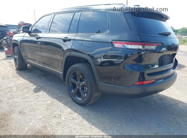 1C4RJKAG2P8809071 2023 JEEP GRAND CHEROKEE L Черный Задняя левая четверть