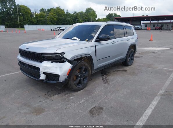 1C4RJKAG2P8875619 2023 JEEP GRAND CHEROKEE L Silver Front left