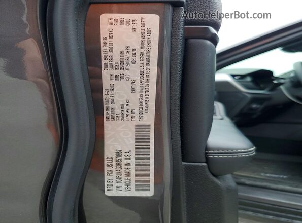 1C4RJKAG3R8570987 2024 JEEP GRAND Gray Vista de la etiqueta del VIN