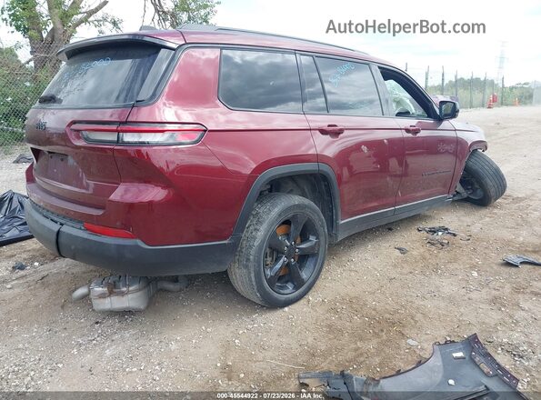 1C4RJKAG7P8886924 2023 JEEP GRAND CHEROKEE L Бордовый Задняя правая четверть