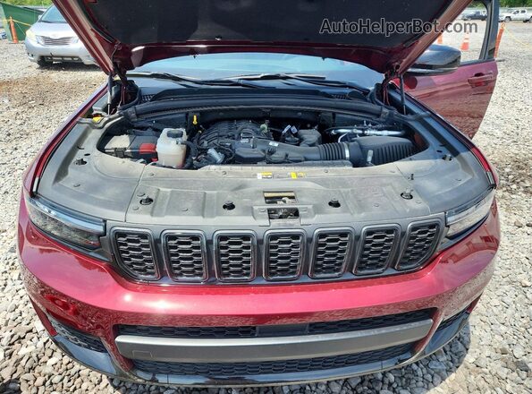 1C4RJKAG9R8562490 2024 JEEP GRAND Бордовый Вид задней части салона