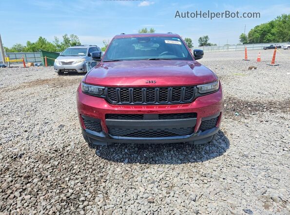 1C4RJKAG9R8562490 2024 JEEP GRAND Бордовый Вид спереди