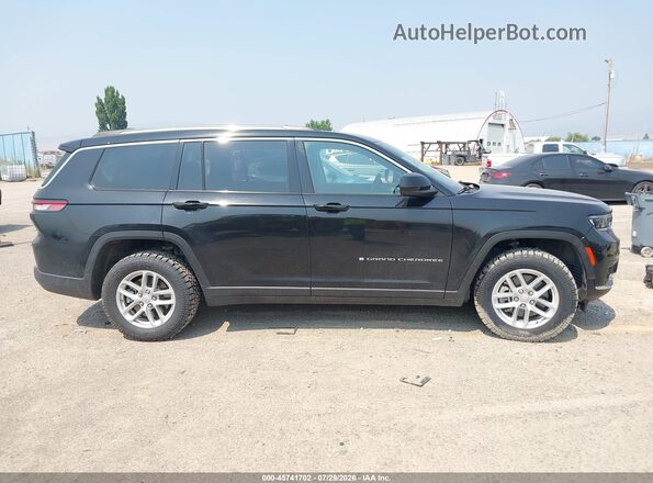 1C4RJKAGXP8839645 2023 JEEP GRAND CHEROKEE L Black Սալոնի 360 աստիճան տեսք