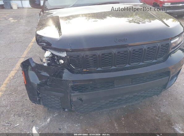 1C4RJKAGXR8522161 2024 JEEP GRAND CHEROKEE L Black Դիմացի տեսք