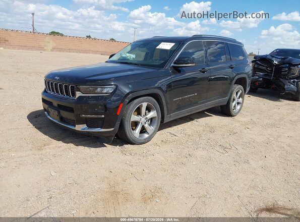 1C4RJKBG0M8207439 2021 JEEP GRAND CHEROKEE L Black Front left
