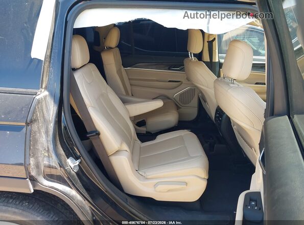 1C4RJKBG0M8207439 2021 JEEP GRAND CHEROKEE L Black VIN sticker view