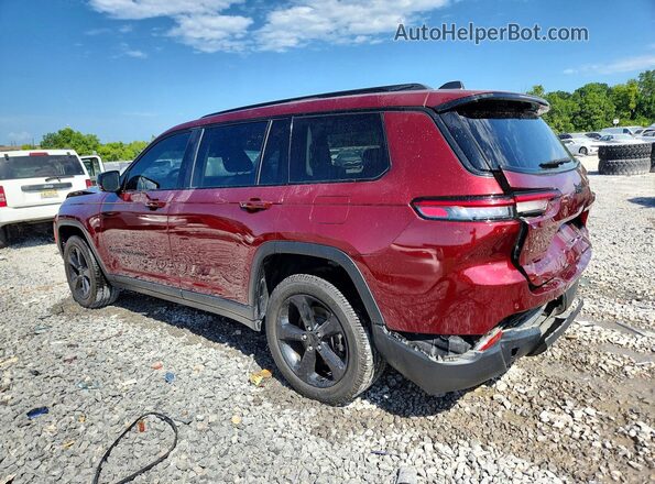 1C4RJKBG0N8552472 2022 JEEP GRAND Burgundy Rear left