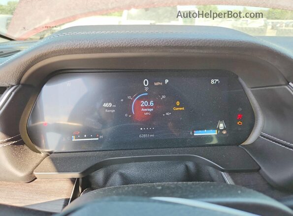 1C4RJKBG0N8552472 2022 JEEP GRAND Burgundy Instrument cluster view
