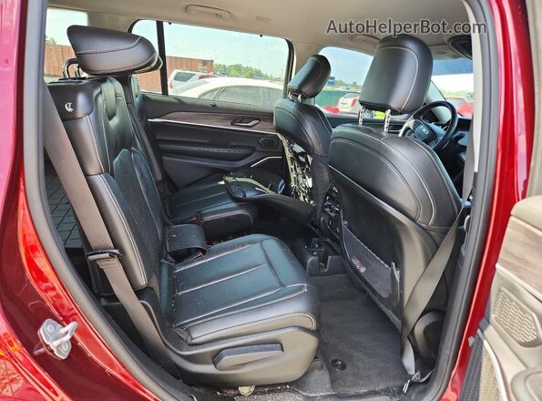 1C4RJKBG0N8552472 2022 JEEP GRAND Burgundy Rear interior view
