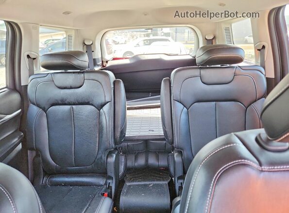1C4RJKBG0N8552472 2022 JEEP GRAND Burgundy Rear seats view