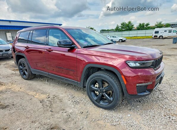 1C4RJKBG0P8719352 2023 JEEP GRAND Maroon Front right