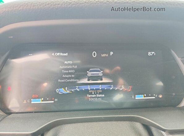 1C4RJKBG0P8719352 2023 JEEP GRAND Maroon Instrument cluster view