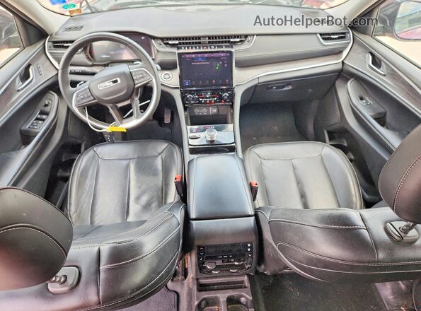 1C4RJKBG0P8719352 2023 JEEP GRAND Maroon Dashboard view
