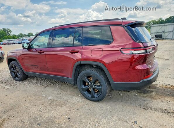 1C4RJKBG0P8719352 2023 JEEP GRAND Maroon Rear left