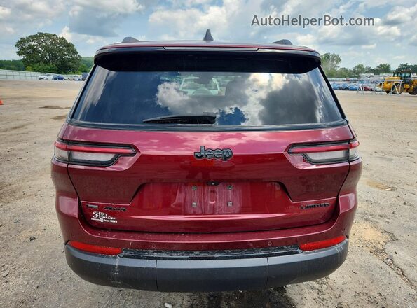 1C4RJKBG0P8719352 2023 JEEP GRAND Maroon Rear view