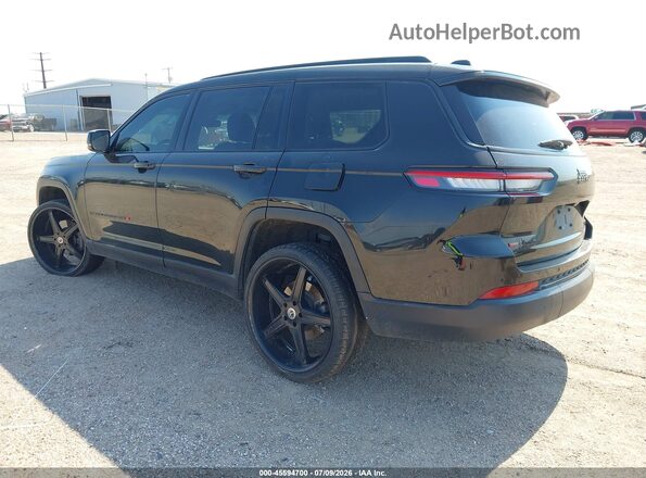 1C4RJKBG0P8743537 2023 JEEP GRAND CHEROKEE L Black Задня ліва чверть