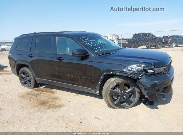 1C4RJKBG0P8743537 2023 JEEP GRAND CHEROKEE L Black Вид задньої частини салону