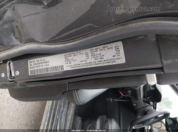 1C4RJKBG0P8744817 2023 JEEP GRAND CHEROKEE L Black Engine compartment view