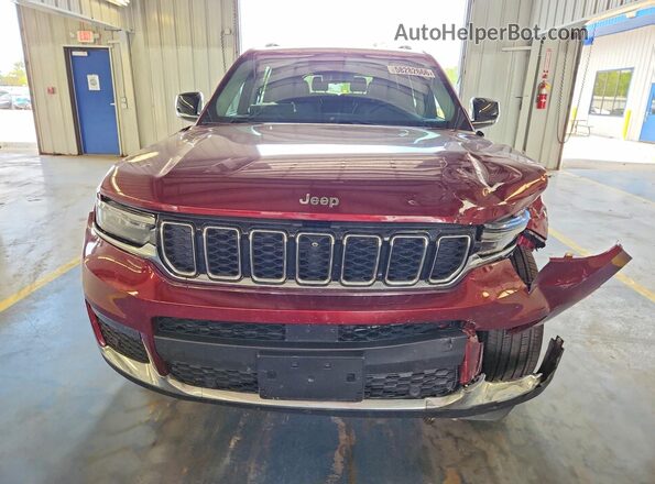1C4RJKBG0R8920848 2024 JEEP GRAND Burgundy Widok z przodu