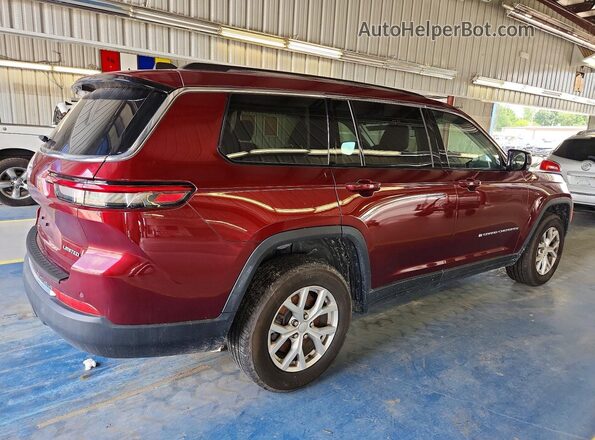 1C4RJKBG0R8920848 2024 JEEP GRAND Burgundy Tył prawy